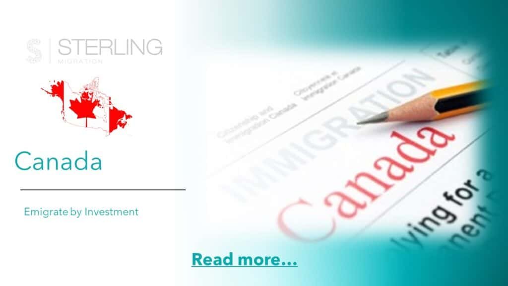 Emigrate to Canada read more