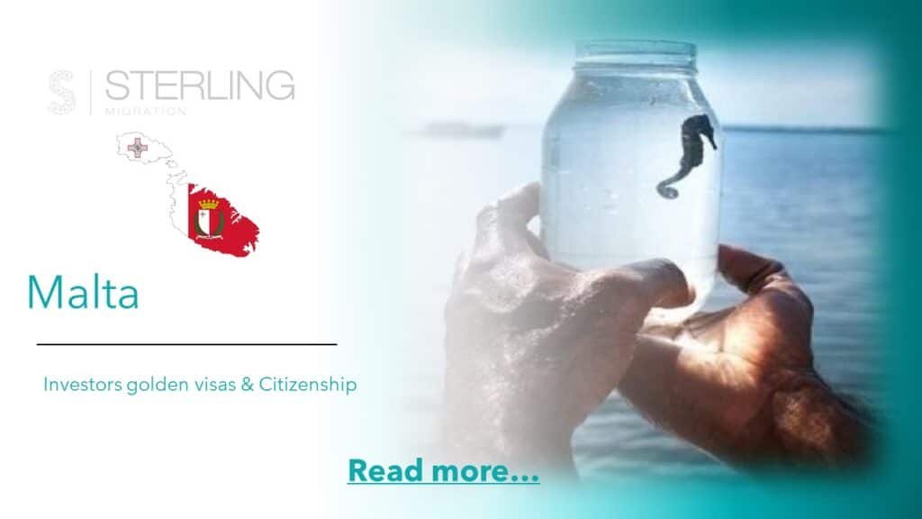Malta permanent residency and citizenship for investors read more