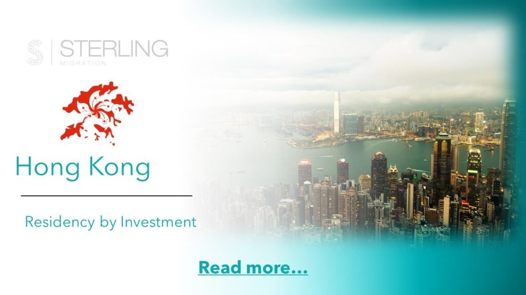 Hong Kong Residency by Investment read more